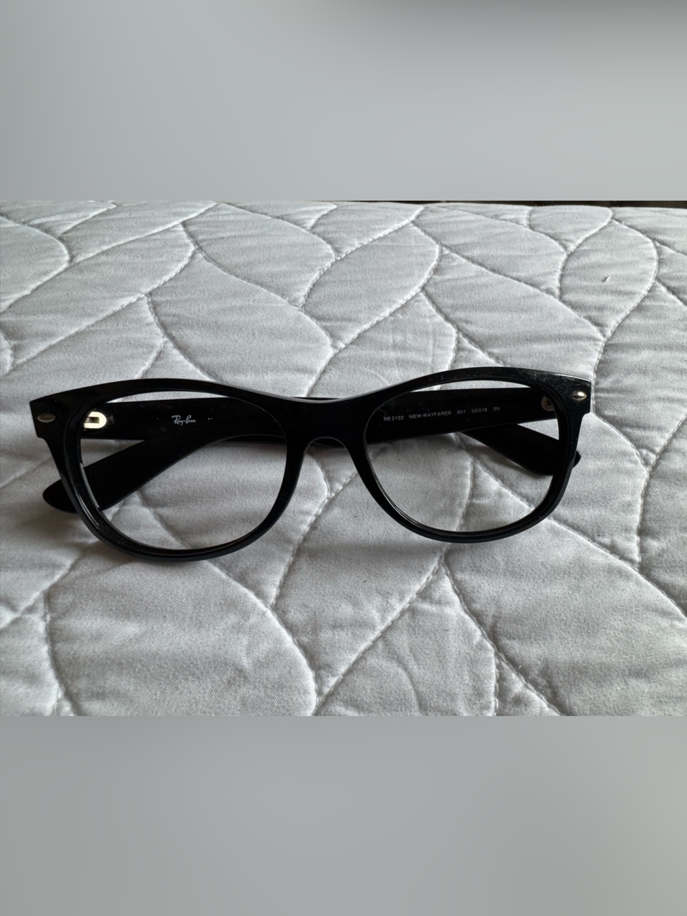 Ray-Ban New Wayfarer Black Gloss Acetate Frame